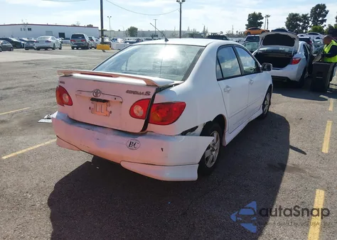 2004 Toyota Corolla S from USA, damaged, VIN 1NXBR32E74Z279868